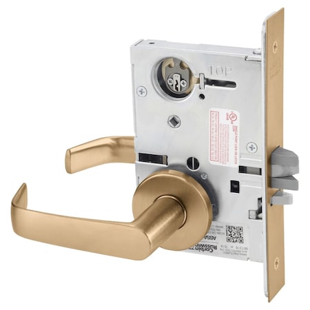 CORBIN RUSSWIN Entrance or Office Mortise Lock, NS Lever, A Rose, Satin Bronze ML2053 NSA 612 LC